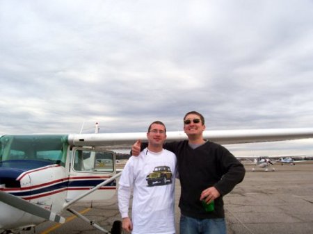 My Instructor and I after my flight